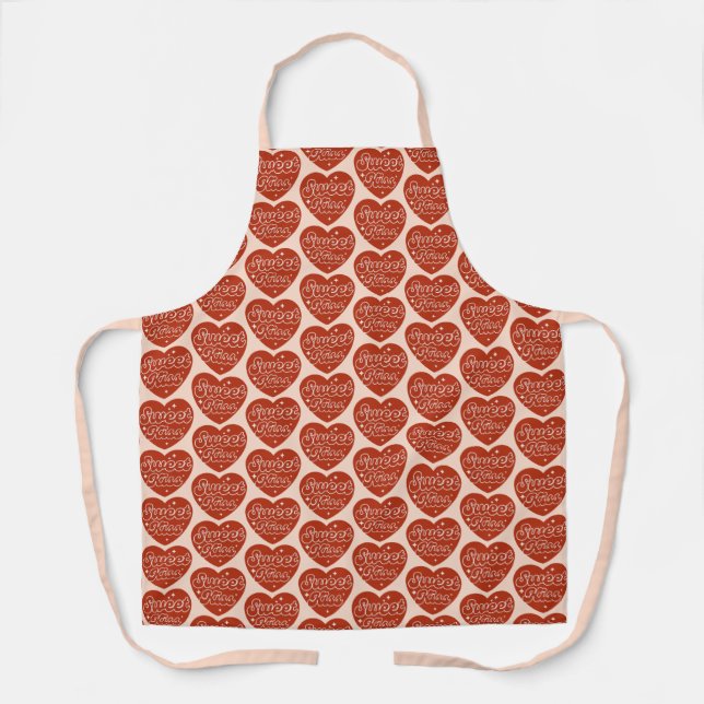 Delantal Sweet Kiss Apron (Anverso)