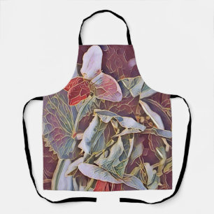 DELANTAL SWEET PEA FLOWERS