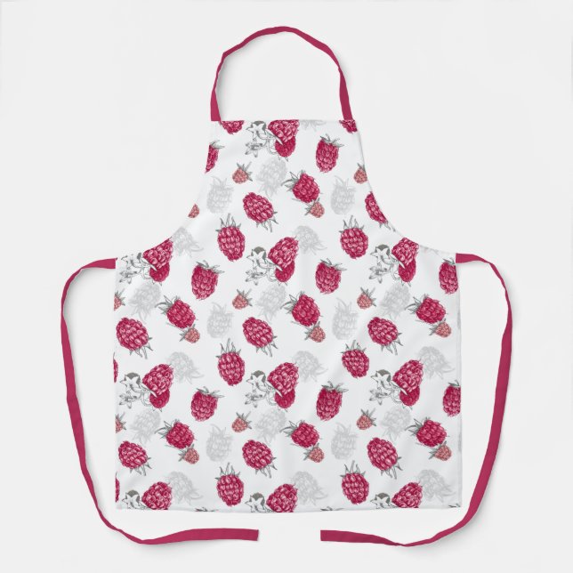 Delantal Sweet Raspberries Apron (Anverso)