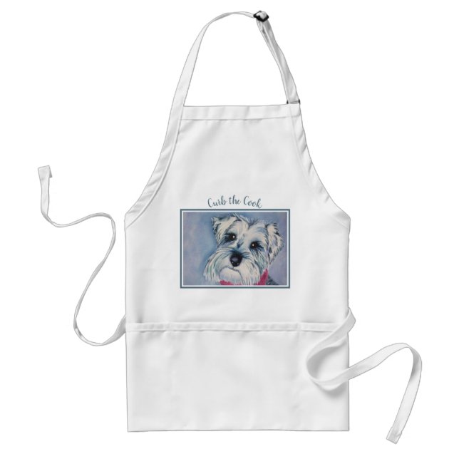 Delantal Sweet Schnauzer (Frente)