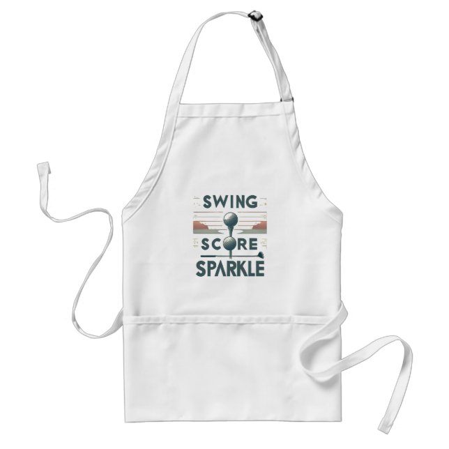 Delantal Swing, Score, Sparkle (Frente)
