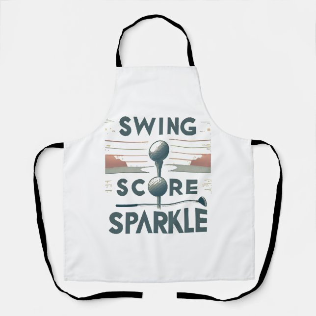 Delantal Swing, Score, Sparkle (Anverso)