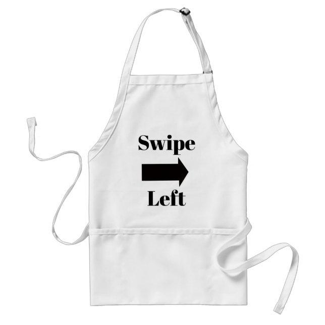 Delantal Swipe Left Apron (Frente)