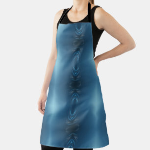 Delantal Swirls Blue