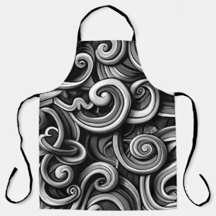 Delantal Swirls de Silver Energy