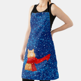 Delantal Tabby ama Nieve