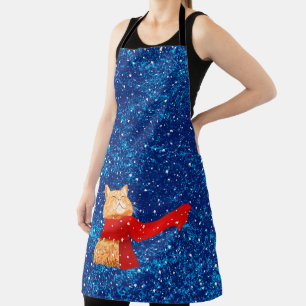 Delantal Tabby ama Nieve