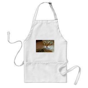 Delantal Tabby Cat Love