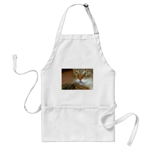 Delantal Tabby Cat Love (Frente)