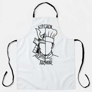 Delantal Tablier Chef Samouraï - Kitchen Armor Premium