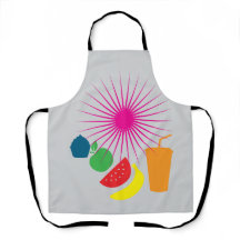 Tablier imprimé sur toute la surface