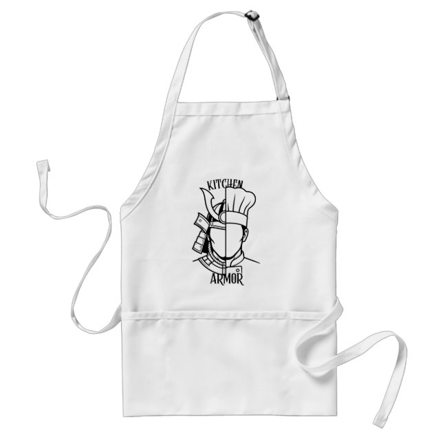 Delantal Tablier Kitchen Armor - L'Uniforme Chef-Guerrier (Frente)