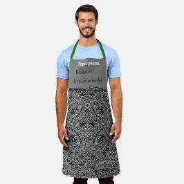 Delantal Tablier Motif Tribal