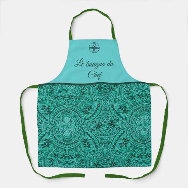 Delantal Tablier Motif Tribal (Anverso)