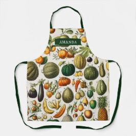 Delantal Tablier personnalisé avec un motif fruits et légum