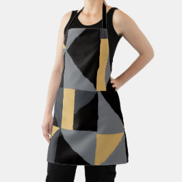 Delantal Tablier Tout imprimé Géométrie Moderne