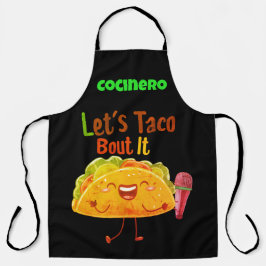 Delantal Taco Chef Apron