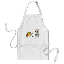 Delantal Taco contra el Burrito