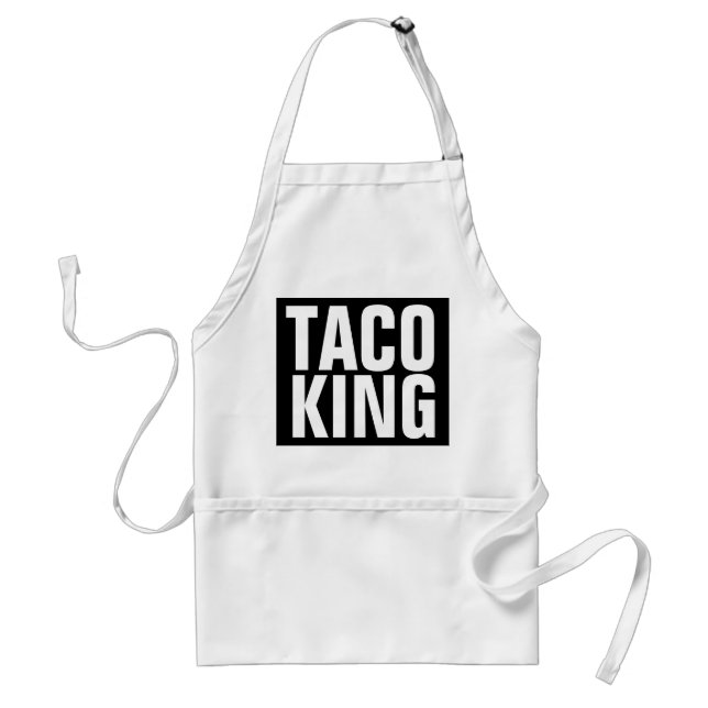 DELANTAL  TACO KING KITCHEN APRON (Frente)