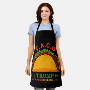 Delantal Taco Trump siempre se esfuma