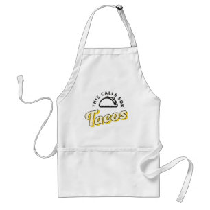 Delantal Tacos Apron   Esta convocatoria de tacos