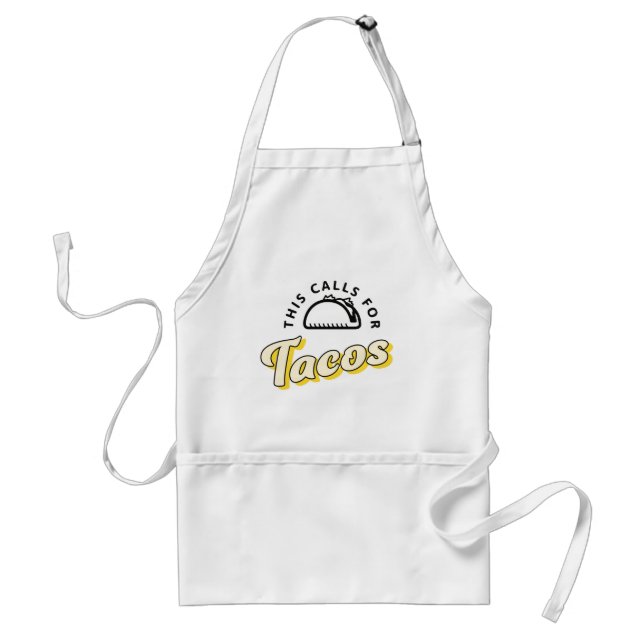 Delantal Tacos Apron | Esta convocatoria de tacos (Frente)