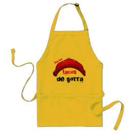 Delantal tacos de gorra apron