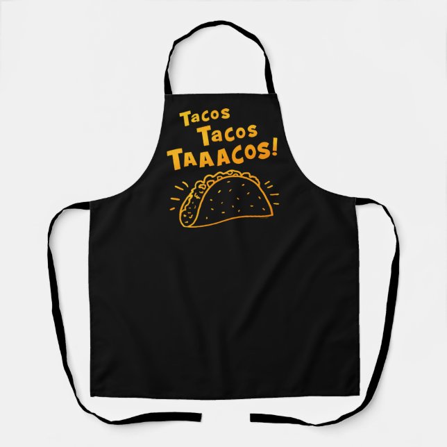 Delantal Tacos Tacos (Anverso)