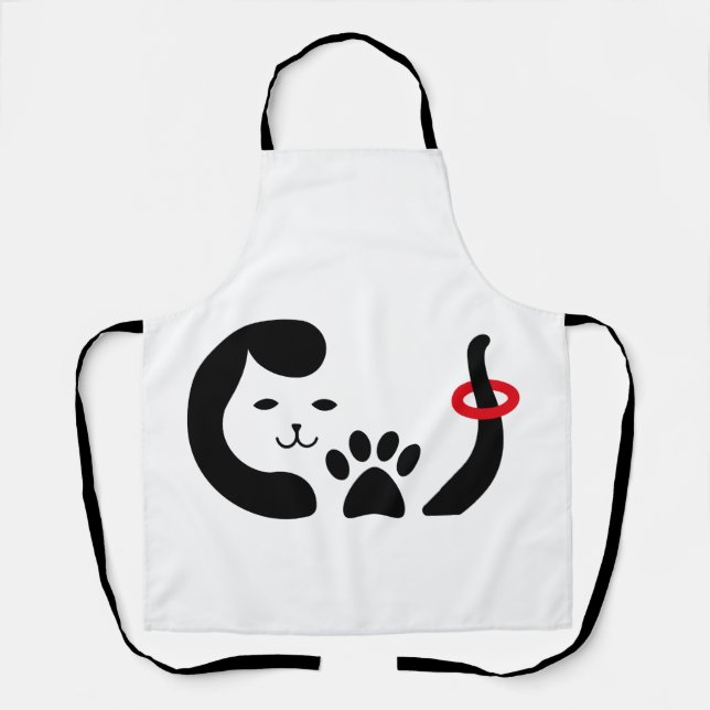 Delantal Talado de la mascota Lover (Anverso)