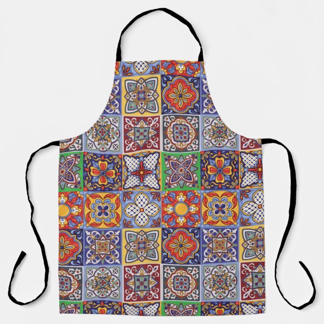 Delantal Talavera Design-1 Apron de impresión general (Anverso)