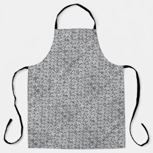 Delantal Taller sobre placas de diamante gris