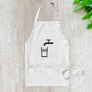 Delantal Tap Water Symbol
