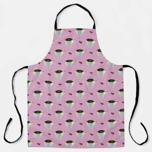 DELANTAL TAPAS DE CAFÉ EN LILAC APRON