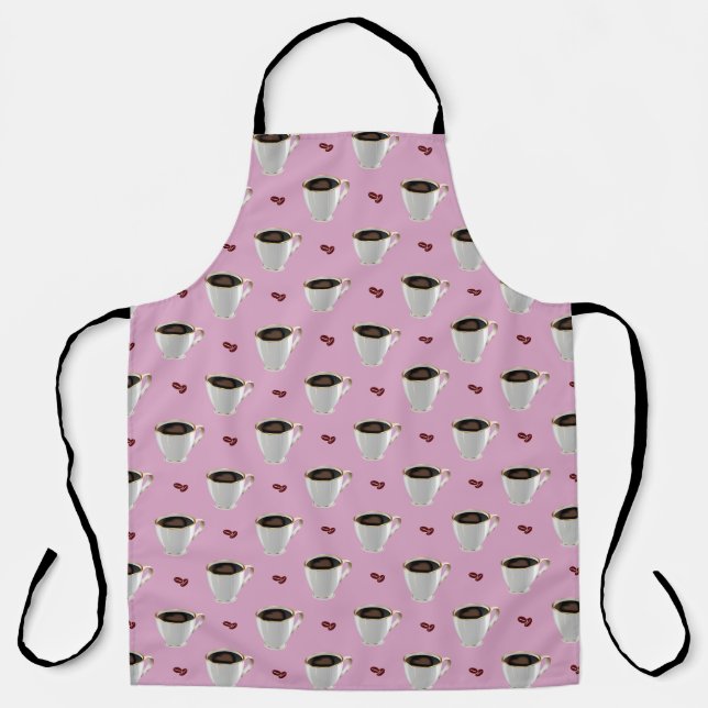 DELANTAL TAPAS DE CAFÉ EN LILAC APRON (Anverso)