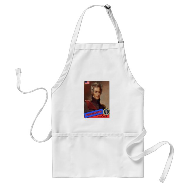 Delantal Tarjeta de béisbol de Andrew Jackson (Frente)