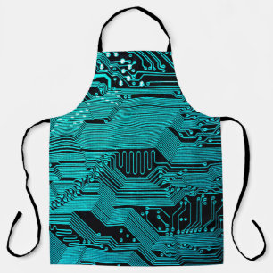 Delantal Tarjeta de circuitos. Tecnología electrónica de ha