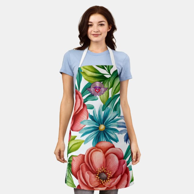 Delantal Tarjeta maestra de Scrapbooker (Gastado)