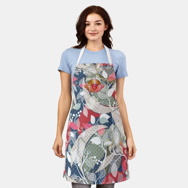 Delantal Tarjeta maestra de Scrapbooker (Gastado)