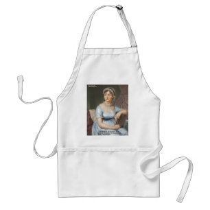 Delantal Tarjetas de citas y regalos de Jane Austen Love Fi