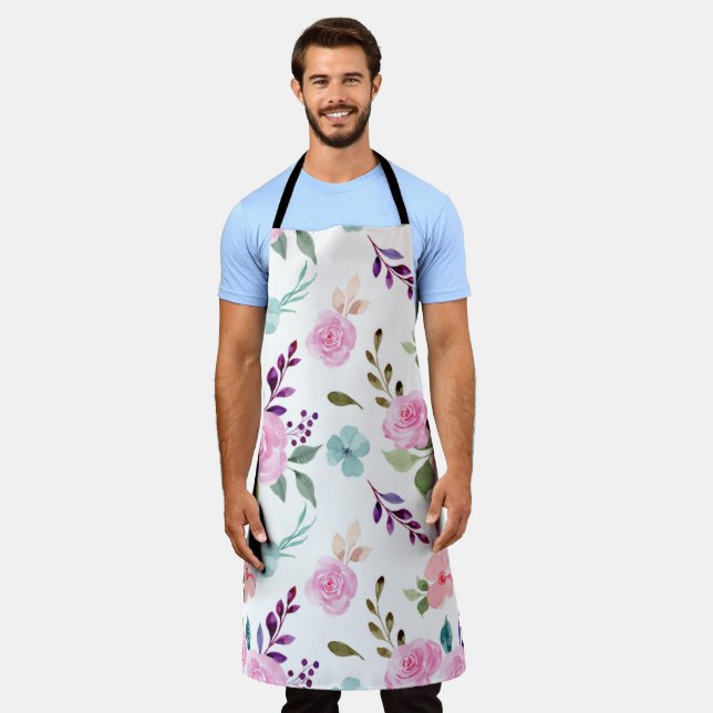 Delantal Tarjetas de graduación, baby shower, invitaciones  (Gastado)