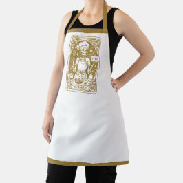 Delantal Tarot Baker Pastry Chef Gold