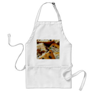 DELANTAL  TARTA DULCE MEZCLADA DE FRUTA. CUTE APRON