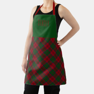 Delantal Tartan Clan Grant Plaid Escocés Patrimonio