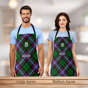 Delantal Tartan del Clan Russell