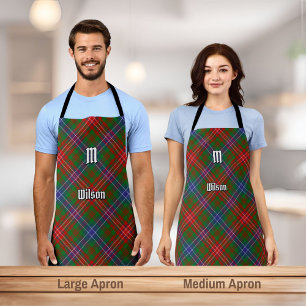 Delantal Tartan Moderno del Clan Wilson