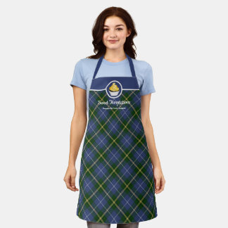 Delantal Tartan Plaid Cupakes Bakerley