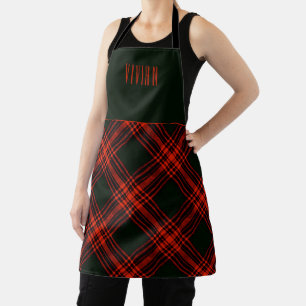 Delantal Tartan Plaid de Caza Antiguo Menzies