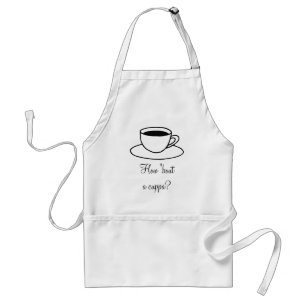 Delantal Taza de café