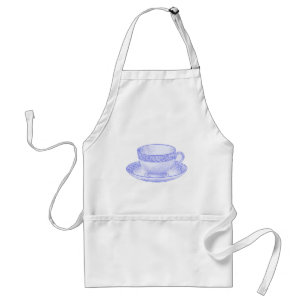 Delantal Taza de té púrpura