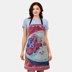 Delantal Tazón de Frutas Rojas